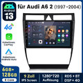 Autoradio Für Audi A6 S6 RS6 C5 1997-2004 Android 13 Carplay GPS SWC DAB 6+128GB