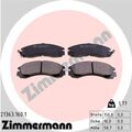 ZIMMERMANN Bremsbeläge Bremsbelagsatz Bremsklötze Vorne 21363.160.1