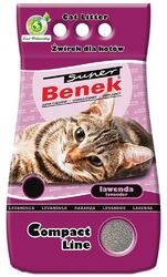 Super Benek Katzenstreu Compact Line Lavendel 25l