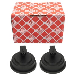 2x febi ABS Sensor Raddrehzahl für HYUNDAI i10 i20 I KIA PICANTO 1 RIO 2 hinten