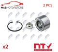 RADLAGERSATZ RADLAGER SATZ HINTEN NTY KLT-HD-054 2PCS V NEU OE QUALITÄT