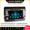 64GB DAB+Android 13 Autoradio GPS Navi für FIAT BRAVO CarPlay DSP CD Wifi RDS BT