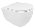 Wand-WC WC-Becken Hänge WC Toilette spülrandlos SoftClose WC-Sitz Tiefspüler 