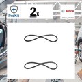 2x ORIGINAL® Bosch Keilriemen für Opel Campo Isuzu Trooper I Geländewagen