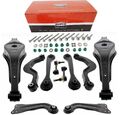 2x LÄNGSLENKER+MAPCO VERSTÄRKT QUERLENKERSATZ AUDI A3 8P GOLF 5 6 TOURAN HINTEN
