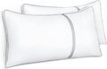 BedStory Kopfkissen Mikrofaser Hotel Qualität Schlakissen Weiß 40x80 cm 2er Set