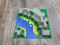 Lego 3D Platte 32x32  Bauplatte 6278 Fluss Grün Blau Grau Bauplatte