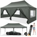 Falt Pavillon 3x3m 3x4,5m & 3x6m WASSERDICHT Pavillion Gartenzelt Partyzelt NEU