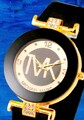 Damen Armbanduhr💫Damen Quarz Uhr Schwarz Gold Strass Damen Schmuck Quarzuhr Neu