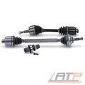 2x ANTRIEBSWELLE +STECKWELLE VORNE FÜR VW TRANSPORTER BUS T5 2.5 TDI