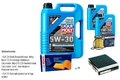 BOSCH Inspektionspaket 7 L Liqui Moly Longtime High Tech 5W-30 für Toyota Verso