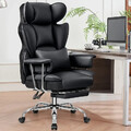 KERDOM Executive Ergonomic Office Chair - High-Back PU Leather with Footrest