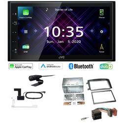 JVC Radio Apple CarPlay Android DAB+ für Mercedes Benz Vito Viano 2003-2006 ISO