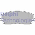 Bremsbelagsatz Scheibenbremse vorne Delphi LP2034 für CHRYSLER LANCIA