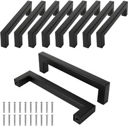 10x Möbelgriff Stangengriff Aluminium Relinggriff Küchengriff Schrankgriff Griff