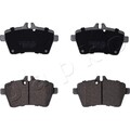 JAPKO Bremsbelagsatz, Scheibenbremse 500502 für MERCEDES-BENZ