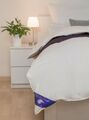 VERSANDFREI DAUNEN SOMMERDECKE STEPPDECKE STEPPBETT DECKE 200X200 1000 G.CREME
