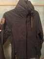 Naketano Leichte Jacke Übergangsjacke Schwarz Meliert Damen M