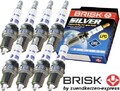 BRISK Silver DR15YS-9 1462 Zündkerzen LPG CNG Autogas, 8 Stück by Z-E