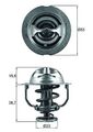 Mahle Original (TX 200 90D) Thermostat, Kühlmittel für VW
