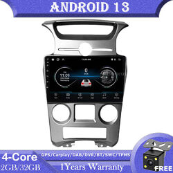 9"Android 12 Autoradio Carplay GPS SAT Navi WIFI BT DAB For KIA Carens 2007-2011