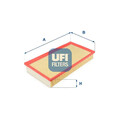 Luftfilter Filtereinsatz 30.077.00 UFI für AUDI SEAT SKODA VW