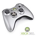 Original Microsoft Wireless Controller GamePad (silber silver) für XBOX 360 🎮✅