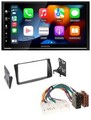 Kenwood DAB USB Bluetooth 2DIN MP3 Autoradio für Toyota Corolla E12U/E12J 2001-2