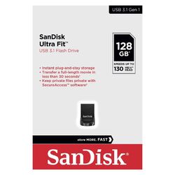 Sandisk Ultra Fit USB Stick 3.1 Flash 16GB 32GB 64GB 128GB 256GB Speicher MiniFachhandel☀️Blitzversand☀️Original☀️mit MwSt