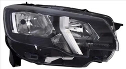 Scheinwerferleuchte rechts H7/H1 20-17741-05-2 TYC für PEUGEOT RIFTER