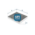 UFI 54.266.00 Innenraumfilter Pollenfilter für TOYOTA Yaris Schrägheck (P9)
