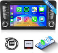 4+64G Autoradio Carplay Android 13 GPS NAVI BT WIFI DSP Für Audi A3 8P 2003-2012
