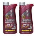 2 x 1 Liter Mannol Motoröl Legend Formula C5 0W-20 MB 229.71 dexos1 für BMW