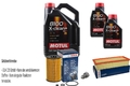 BOSCH Inspektionspaket 7L Motul 8100 X-clean+ 5W-30 für VW Audi Passat Variant