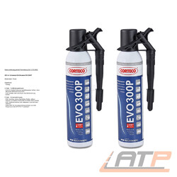 CORTECO 2x 200 ml UNIVERSAL-DICHTMASSE EVO300P DICHTSTOFFDie Nr.1* für Autoteile: Top-Preis-Leistungs-Verhältnis