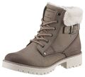TOM TAILOR Winterboots Blockabsatz, Schnürboots, Winterstiefelette , Gr. 41