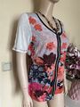 Traumhaft Biba Shirt Neu Flamingo  Star White Gr. 0 XS 34-36