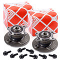 2x FEBI 22316 Radlagersatz mit Radnabe Hinten für MINI COOPER S WORKS R50-R53