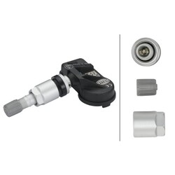 1x ORIGINAL® Hella Radsensor, Reifendruck-Kontrollsystem für Jeep CHEROKEE