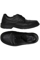 Rieker Halbschuh Herren Slipper feste Schuhe Gr. EU 41 Leder Schwarz #43g65km