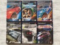 SONY PS2 Need For Speed Underground Serie & Most Wanted & Prostreet & Carbon