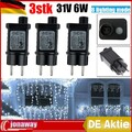 3* Premium LED Netzteil 6W 31V 8-Programme Modi Timer Adapter Trafo^Lichterkette