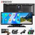 10.26" 4K Dashcam Carplay Autoradio Android Bluetooth Apple AutoKamera GPS