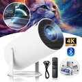 Mini Beamer 4K UHD Heimkino Projektor LED 5G WiFi Bluetooth Android Taschenkino