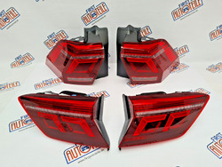 Original VW Tiguan R-Line IQ LIGHT LED Rückleuchte Heckleuchte Set Dynamisch
