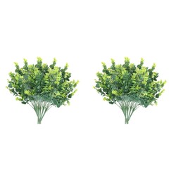  Set of 2 Künstliche Eukalyptus Zweige Pflanzendekoration Falsche