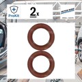 2x ORIGINAL® Victor Reinz Wellendichtring, Nockenwelle passend für Opel Zafira