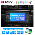 Android 14 Carplay Autoradio 2G+32G GPS Für BMW 3er E46 318 320 325 M3 Rover 75