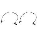 2X TEXTAR ABS-SENSOR RADDREHZAHL VORNE LINKS+RECHTS passend für MERCEDES SLC SLK