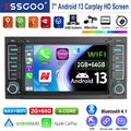 Android 13 +Kam Autoradio GPS Navi WiFi für VW T5 Multivan V Touareg Transporter